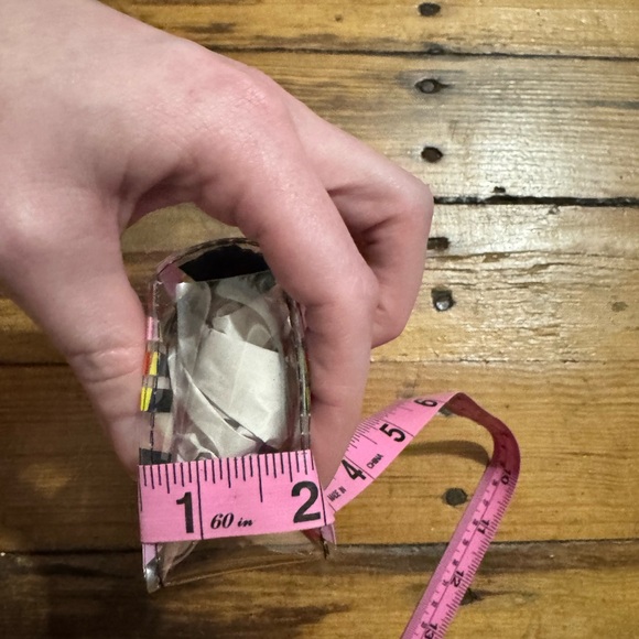 CHANEL Coco Gloss Clear See-through Makeup Cosmetic Bag/ Pouch - Picture 7 of 7